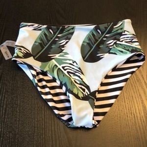Reversible High-rise Bikini Bottoms